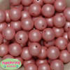 20mm Matte Coral Acrylic Bubblegum Beads - Image 1 of 0