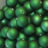 20mm Matte Green Acrylic Pearl Bubblegum Beads Bulk - Image 2 of 0