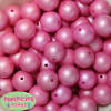 20mm Matte Rose Acrylic Bubblegum Beads - Image 1 of 0