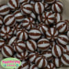 20mm Brown Melon Stripe Bubblegum Beads - Image 3 of 0