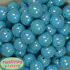 20mm Royal Blue Miracle AB Acrylic Bubblegum Beads - Image 1 of 0