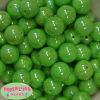 20mm Lime Green Miracle AB Acrylic Bubblegum Beads Bulk - Image 1 of 0