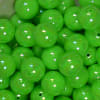20mm Neon Lime Green Miracle AB Acrylic Bubblegum Beads - Image 2 of 0