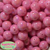 20mm Taffy Pink Miracle AB Acrylic Bubblegum Beads - Image 1 of 0