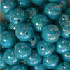20mm Teal Miracle AB Acrylic Bubblegum Beads - Image 2 of 0
