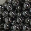 20mm Black Mirror Acrylic Bubblegum Beads - Image 2 of 0