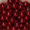 20mm Red Mirror Acrylic Bubblegum Beads Bulk - Image 2 of 0