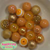 20mm Gold Mixed Bubblegum Beads - Image 2 of 0