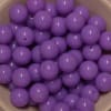20mm Neon Lavender Jelly Style Acrylic Bubblegum Beads Bulk - Image 2 of 0