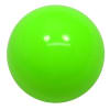 20mm Neon Lime Jelly Style Acrylic Bubblegum Beads - Image 1 of 0