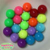 20mm Assorted Neon Color Bubblegum Bead 20pc - Image 2 of 0
