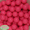20mm Neon Pink Jelly Style Acrylic Bubblegum Beads - Image 2 of 0