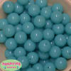 20mm Neon Sky Blue Jelly Style Acrylic Bubblegum Beads - Image 1 of 0