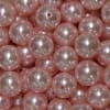 20mm Baby Pink Faux Pearl Acrylic Bubblegum Beads Bulk - Image 2 of 0