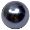20mm Dark Gray Faux Pearl Acrylic Bubblegum Beads - Image 1 of 0