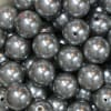 20mm Gray Faux Acrylic Pearl Bubblegum Beads - Image 2 of 0