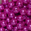 20mm Rose Pink Faux Acrylic Pearl Bubblegum Beads - Image 2 of 0
