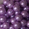 20mm Lavender Faux Acrylic Pearl Bubblegum Beads - Image 2 of 0