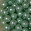 20mm Mint Faux Acrylic Pearl Bubblegum Beads Bulk - Image 2 of 0