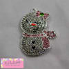 Lady Snowman Rhinestone Pendant - Image 2 of 0