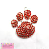 Red Paw Rhinestone Pendant - Image 2 of 0