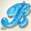 Handmade Monogram Resin B Pendant - Image 3 of 0