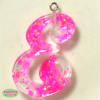 Handmade Monogram Resin E Pendant - Image 1 of 0