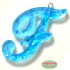 Handmade Monogram Resin F Pendant - Image 3 of 0