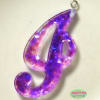 Handmade Monogram Resin I Pendant - Image 3 of 0