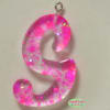 Handmade Monogram Resin S Pendant - Image 1 of 0