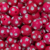 20mm Hot Pink Polka Dot Bubblegum Beads Bulk - Image 2 of 0