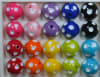 20mm Mixed Color Polka Dot Bubblegum Beads - Image 2 of 0