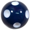 20mm Navy Blue Polka Dot Bubblegum Beads - Image 1 of 0