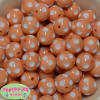 20mm Peach Polka Dot Bubblegum Beads Bulk - Image 1 of 0