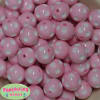 20mm Pink Polka Dot Bubblegum Beads Bulk - Image 1 of 0