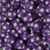 20mm Purple Polka Dot Bubblegum Beads - Image 2 of 0