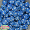 20mm Sky Blue Polka Dot Bubblegum Beads - Image 2 of 0