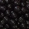 20mm Black Pumpkin Style Acrylic Bubblegum Bead - Image 2 of 0