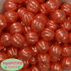 20mm Orange Pumpkin Style Acrylic Bubblegum Bead - Image 2 of 0