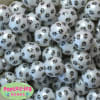 20mm Paw Print Matte Bead 20pc. - Image 1 of 0