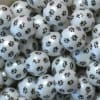 20mm Paw Print Matte Bead 20pc. - Image 2 of 0
