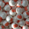 20mm Pumpkin Print Matte Bead 20pc. - Image 2 of 0
