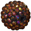 20mm Bronze Rhinestone Bubblegum Beads - Image 1 of 0