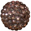 20mm Champagne Rhinestone Bubblegum Beads - Image 1 of 0