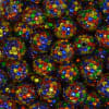 20mm Rainbow Confetti Rhinestone Beads Bulk - Image 2 of 0