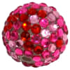 20mm Valentine Confetti Rhinestone Beads - Image 1 of 0