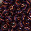 20mm Halloween Dark Stripe Rhinestone Bubblegum Beads - Image 2 of 0