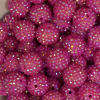 20mm Hot Pink Rhinestone Bubblegum Beads - Image 2 of 0
