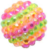 20mm Spring Stripe Rhinestone Bubblegum Beads - Image 1 of 0