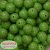 20mm Lime Green Gator Egg Bubblegum Bead - Image 2 of 0
